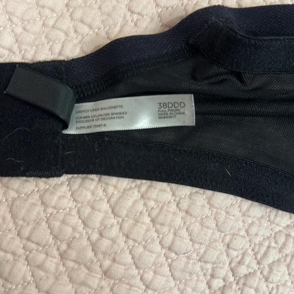 Ambrielle leopard satin black lace Lightly Lined balconette Bra - Picture 5 of 6